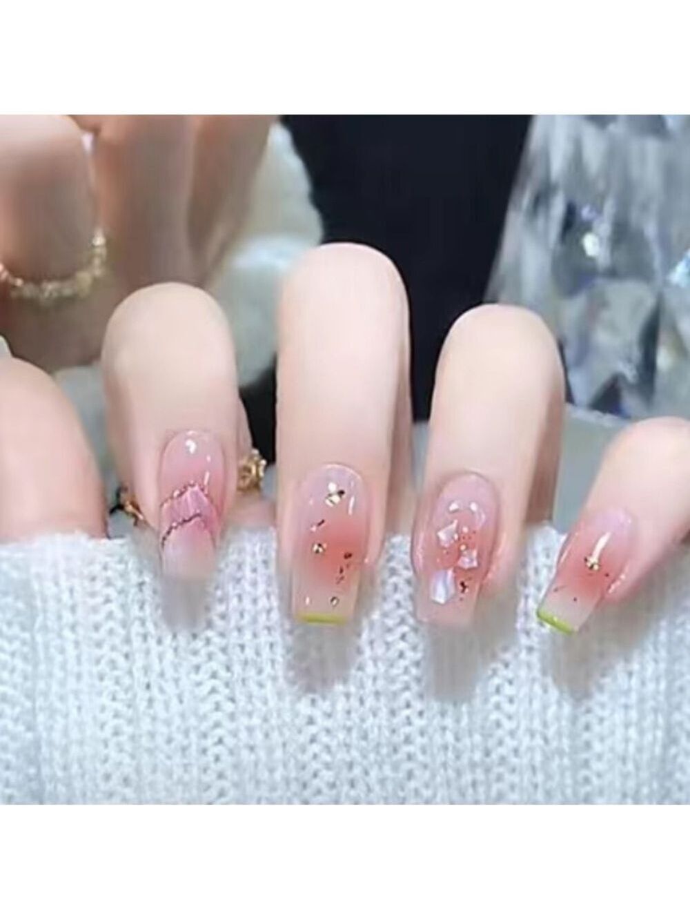 Summer Fun  - Nail Junkie - full artificial nail sets